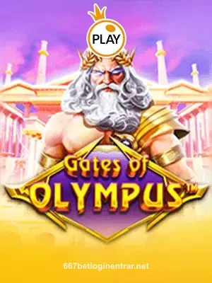 Imagem do jogo Gates of Olympus no 667bet